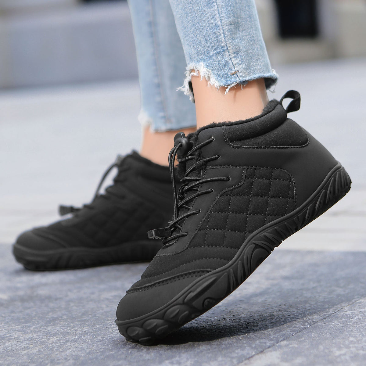 Winter Sneaker Speedlace Black