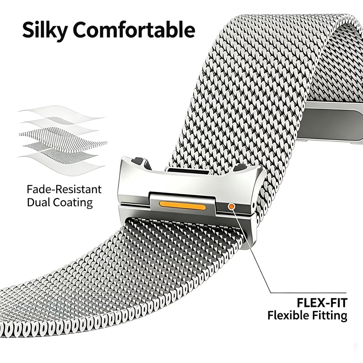 Mecha Milanese Loop Band for Samsung