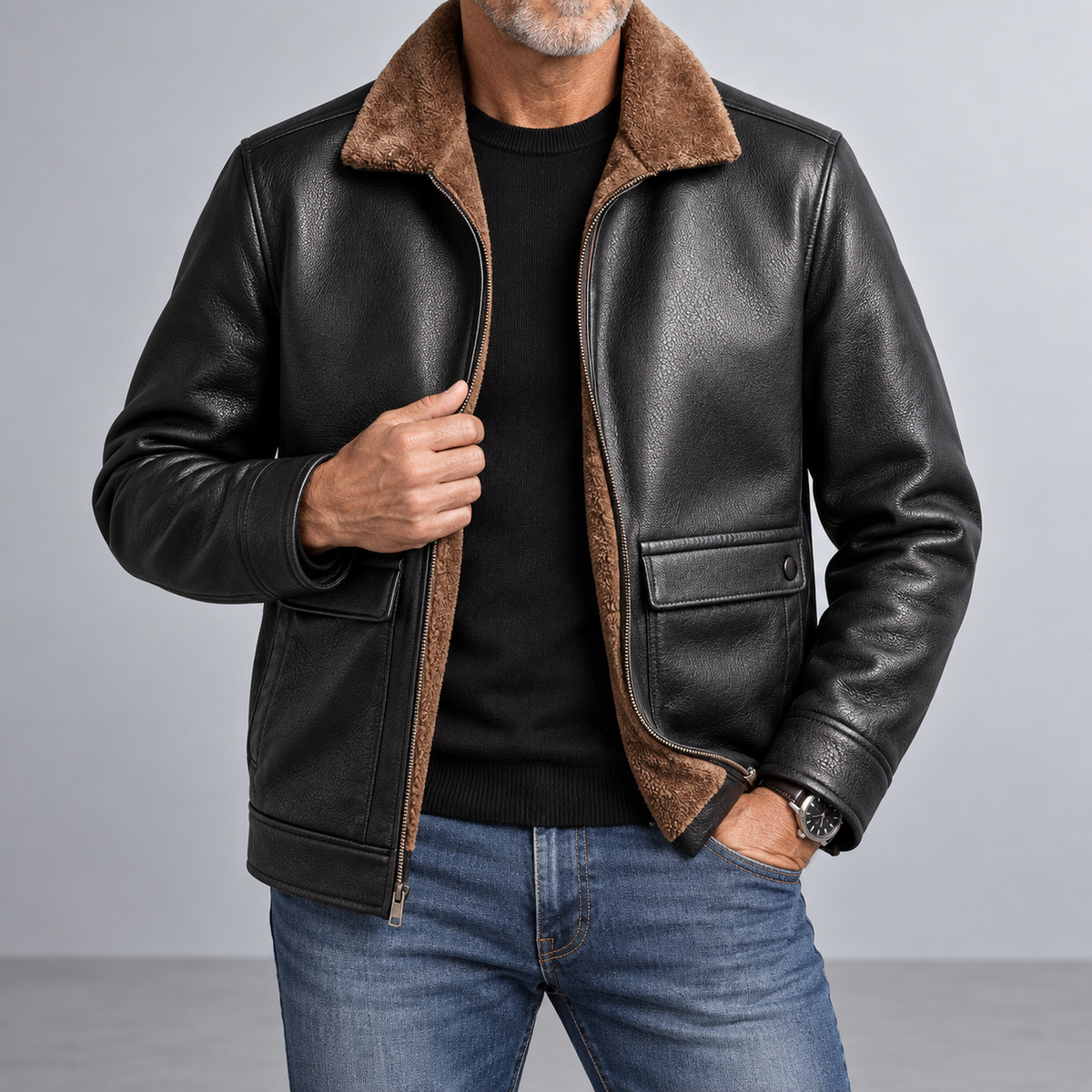 Signature Leather Jacket