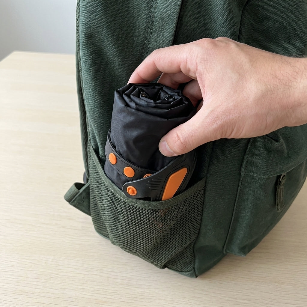 Durable Waterproof Shoe Covers with Zipper