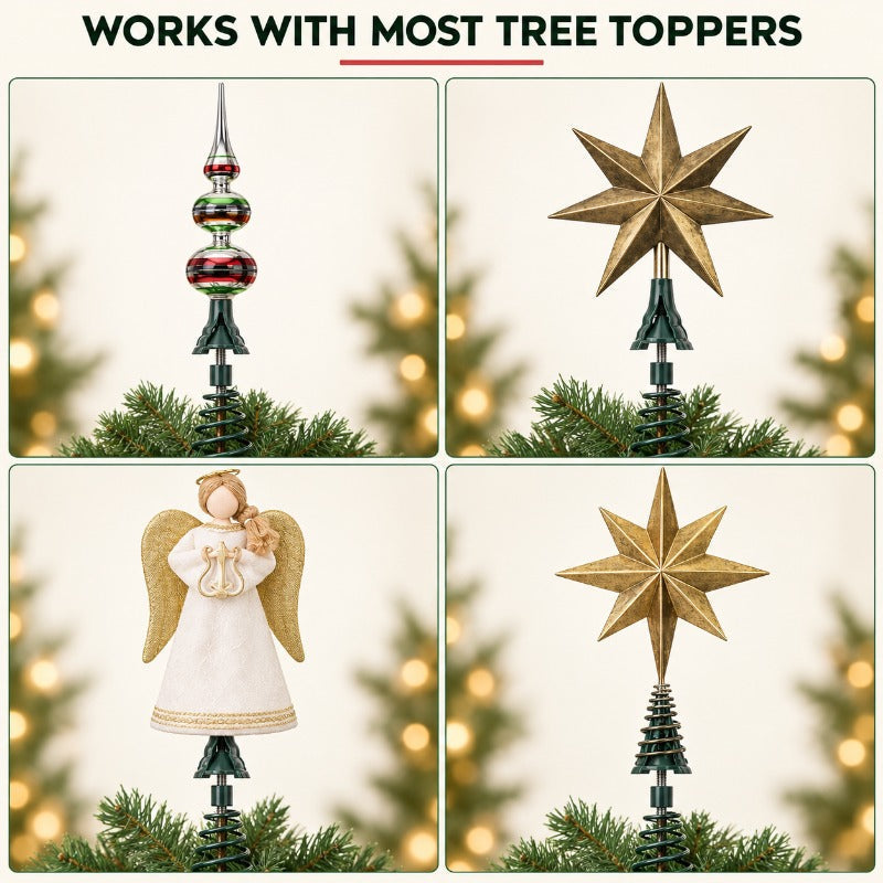 Secure Christmas Topper Support