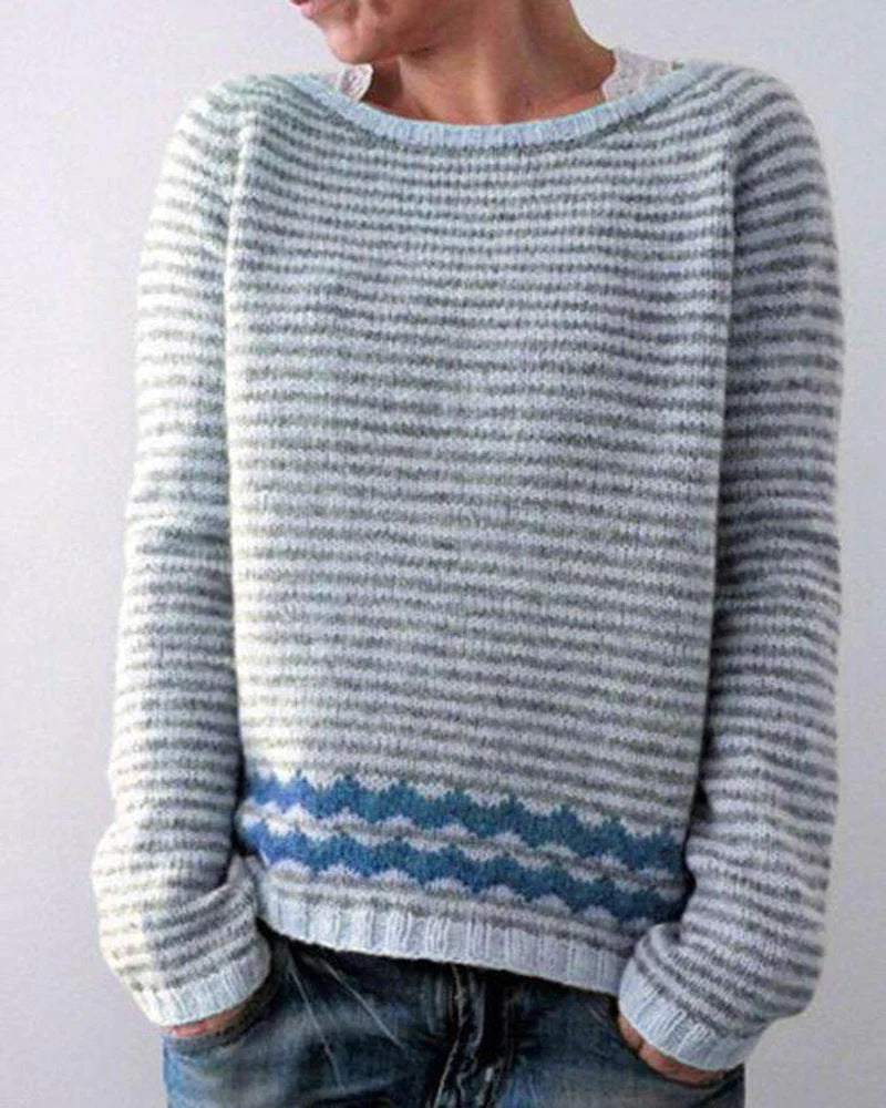Scandinavian Jumper - Soft Grey Norwegian Women's Jumper