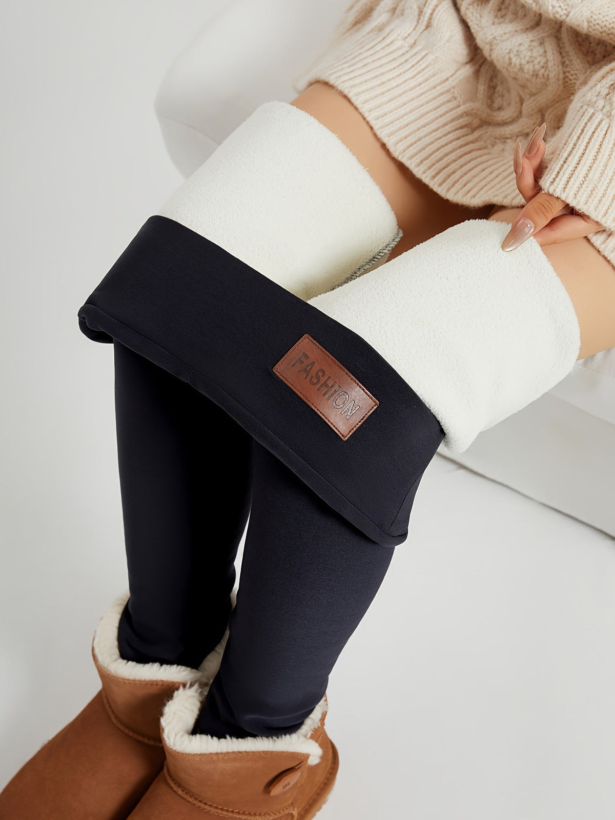 High-Waist Cozy Winter Leggings