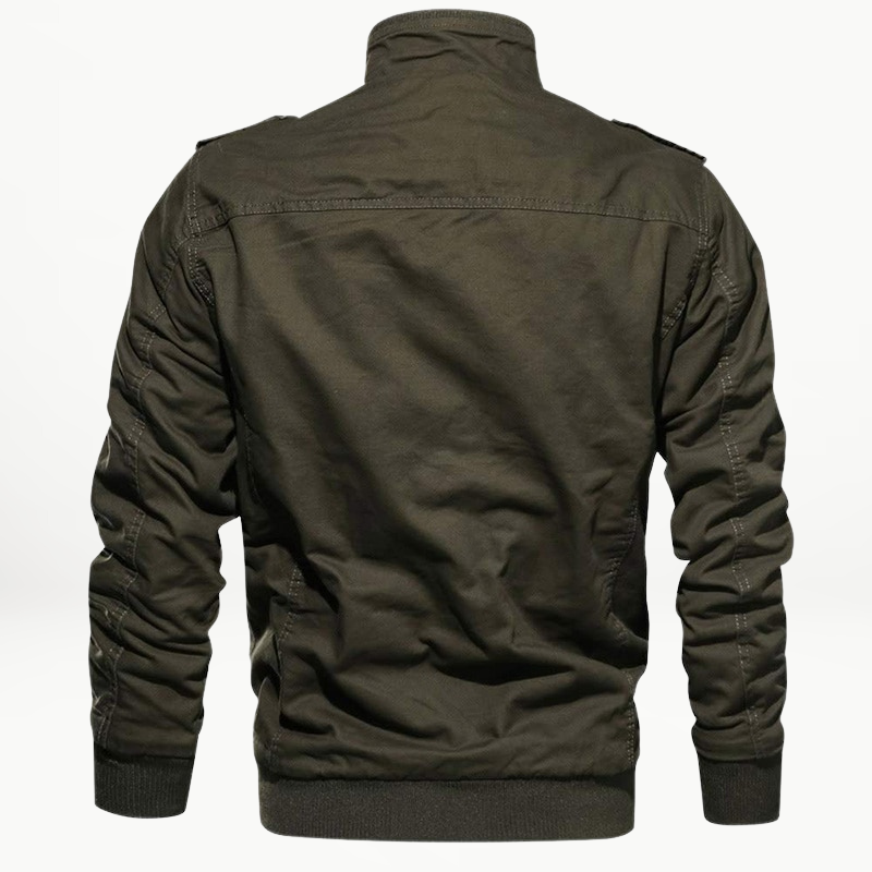 Men's Utility-Style Winter Jacket – Insulated Outerwear for Workdays and Outdoor Activities