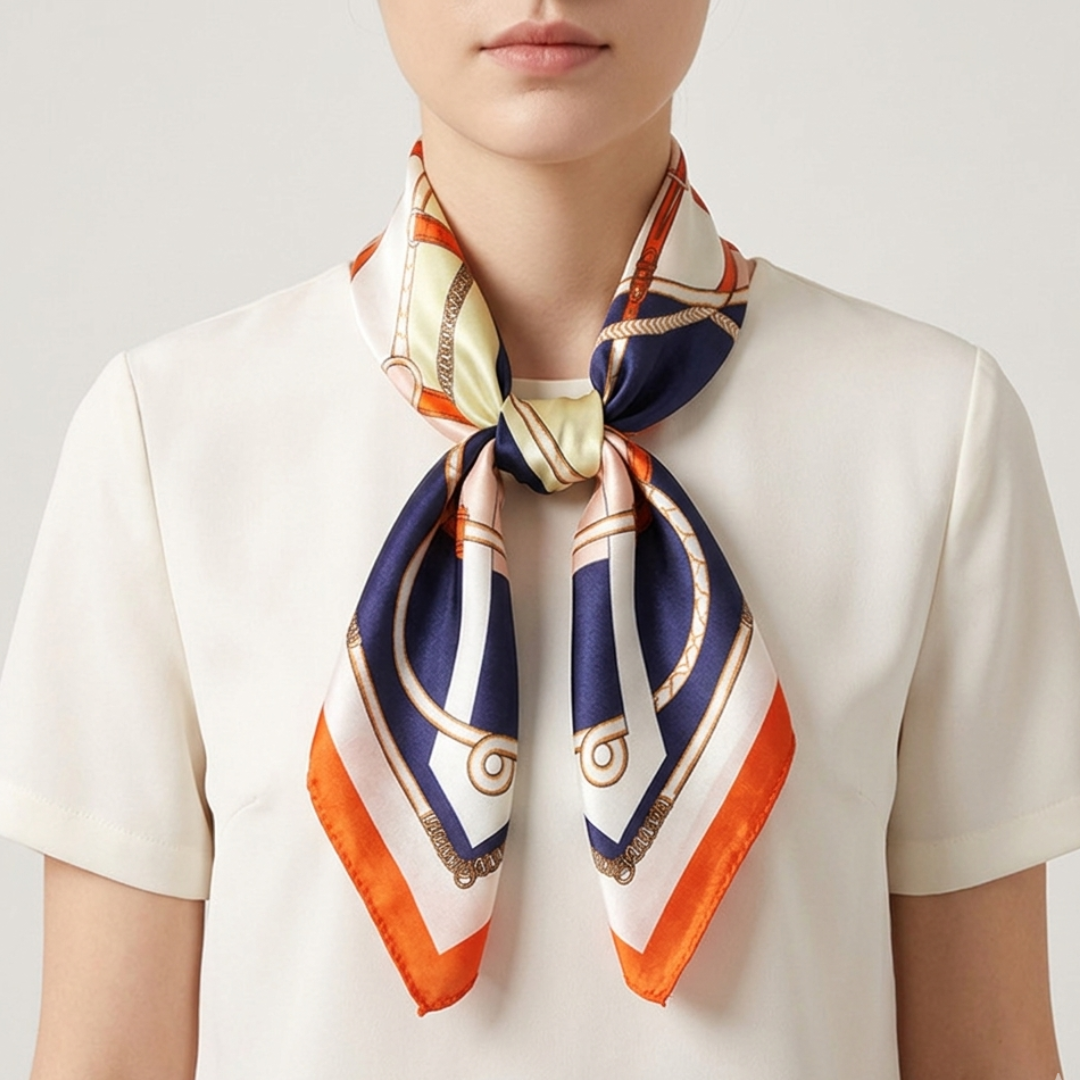 Nordspur | Square Simulated Silk Scarf