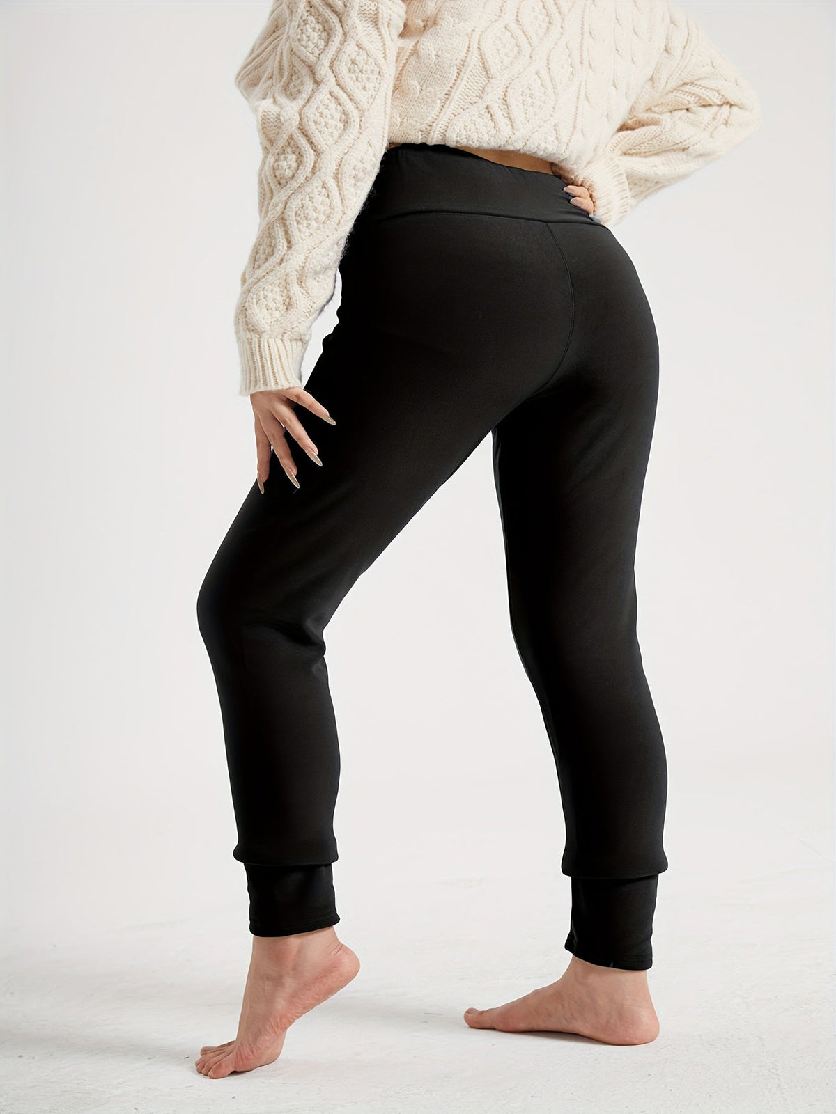 High-Waist Cozy Winter Leggings