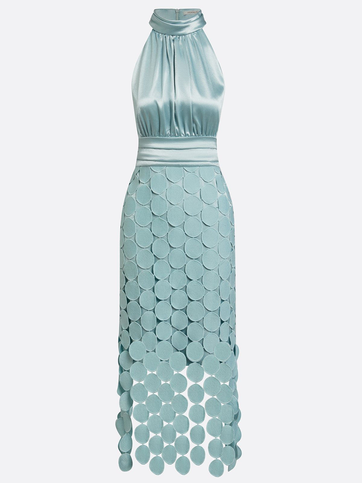 Celine Elegant Midi Wedding Dress For Fall