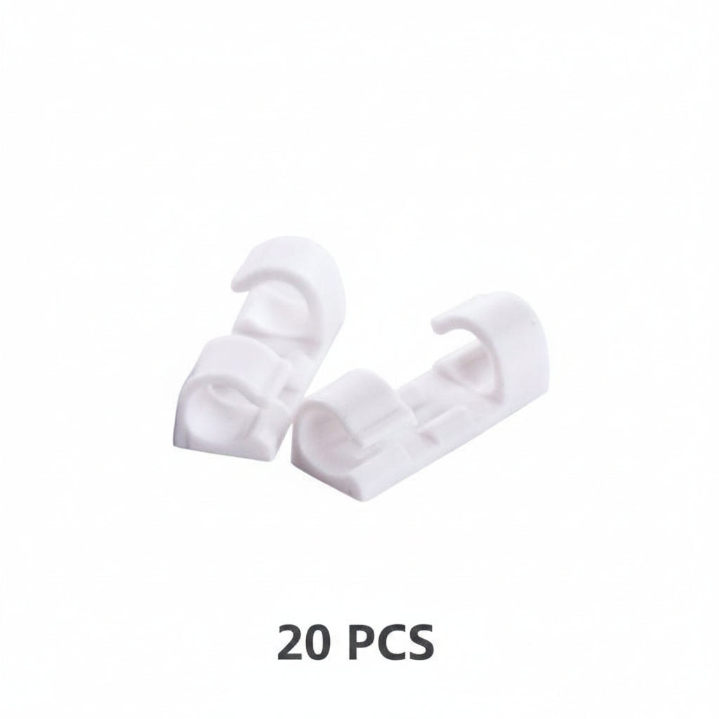 Self-Adhesive Simple Cable Organization Wire Clamps