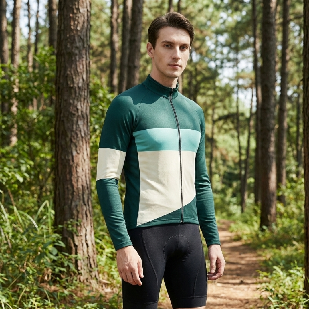 Nordspur | VeloTherm Men Long Sleeve Cycling Jersey