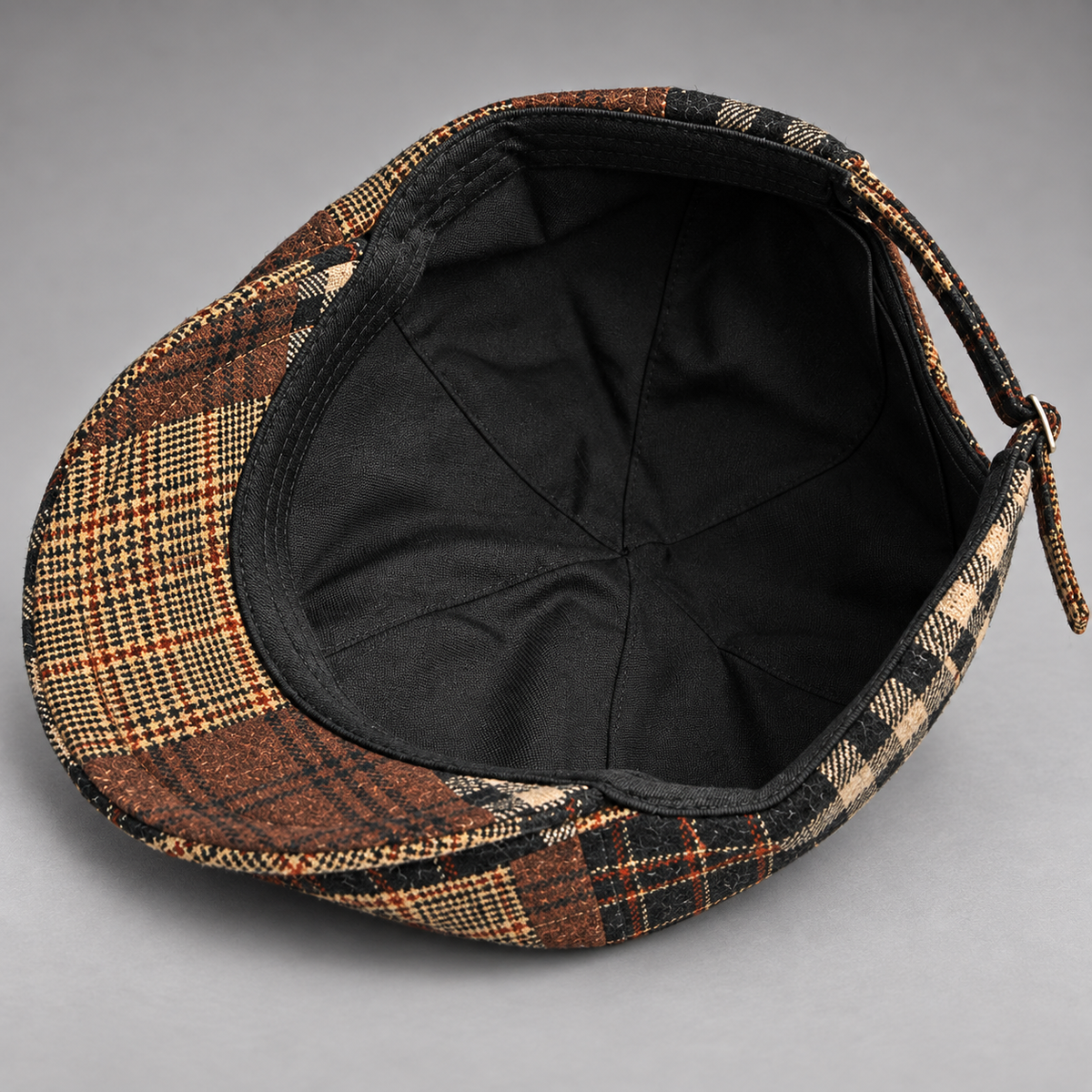 Thatcher Plaid Driving Cap