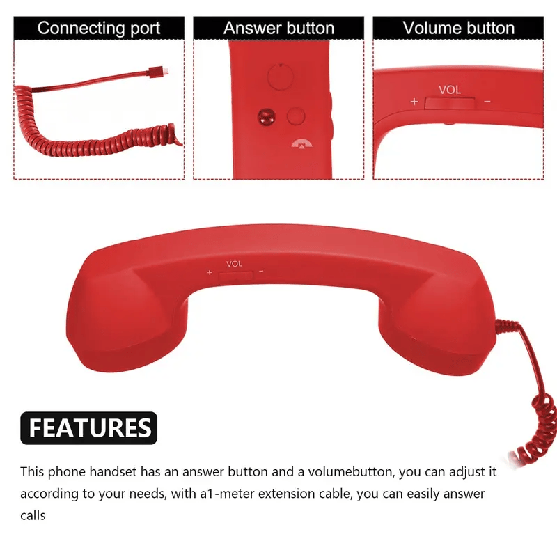 Retro Phone Handset – A Unique Gift for Special Occasions