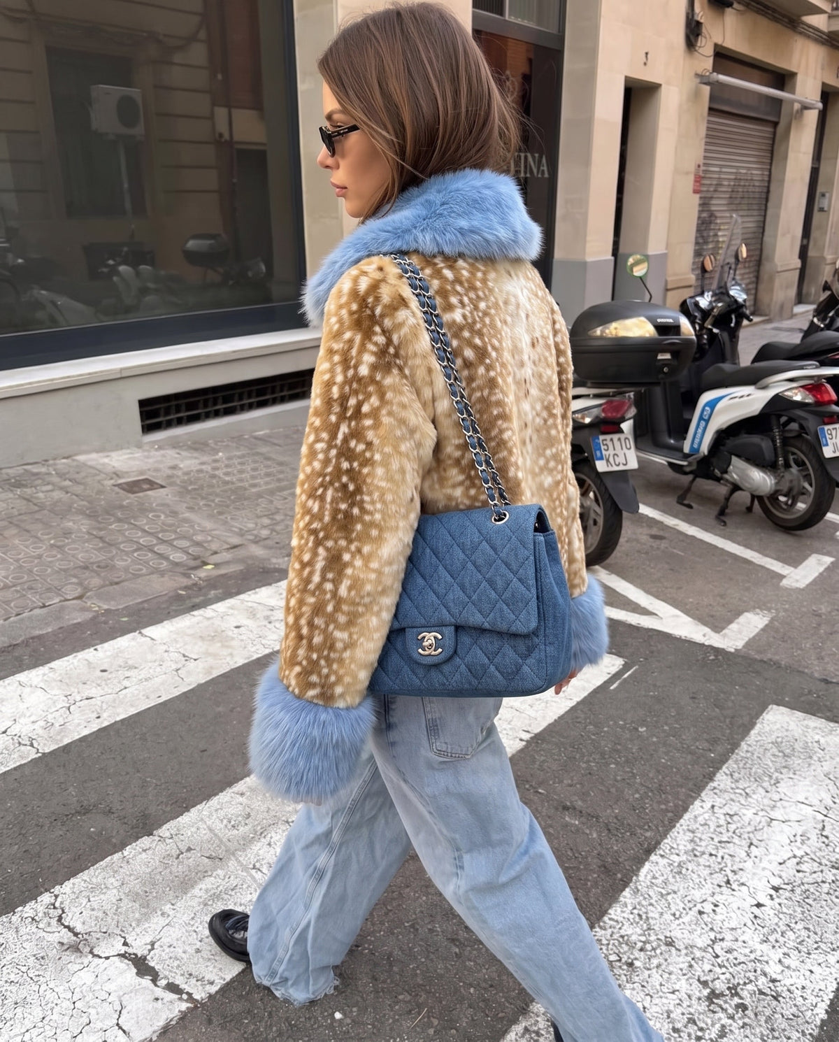 Ferryhill Bambi Blue Jacket