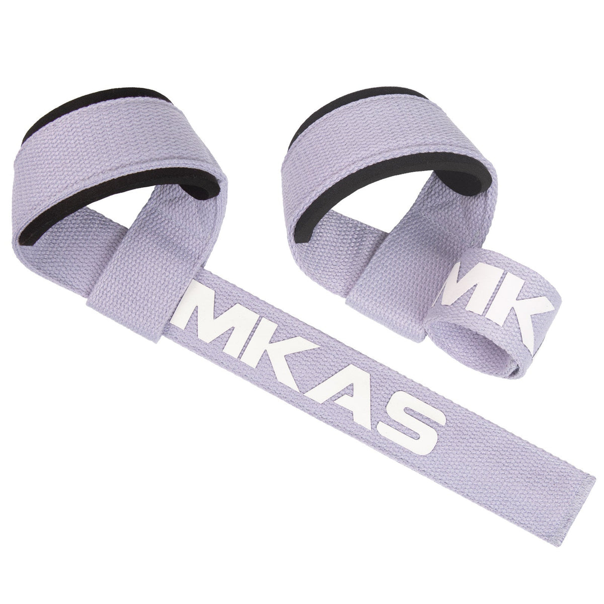 Self-Curling Lifting Straps β Padded Wrist Loops, 1 Pair