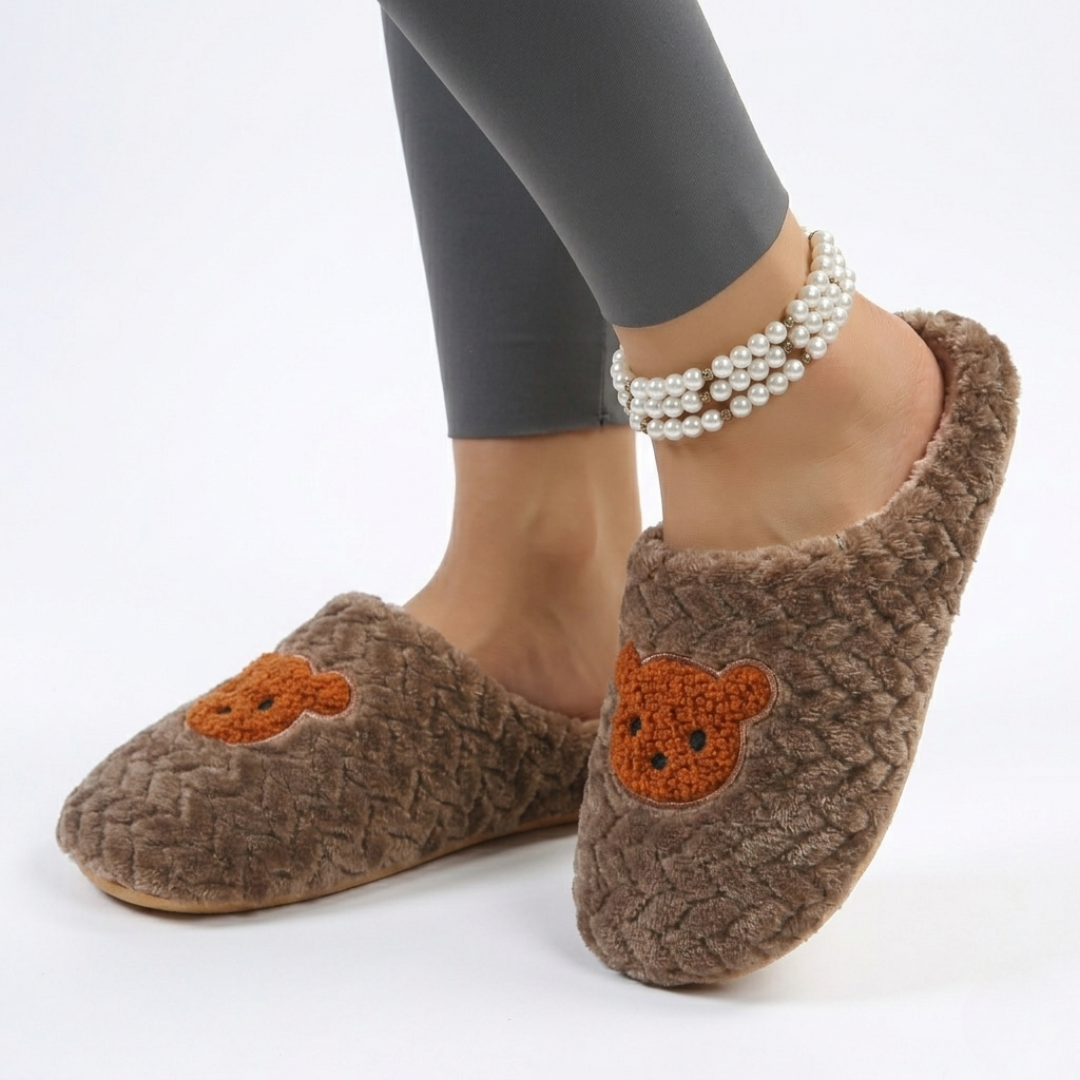 Nordspur | Plush Indoor Slip On Slippers
