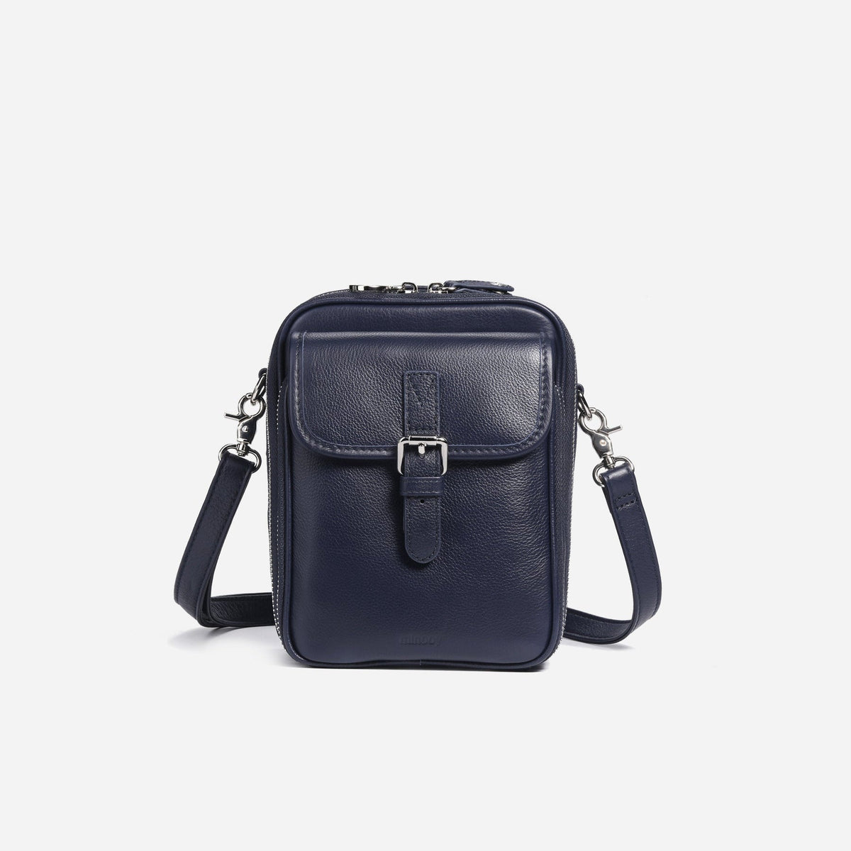 Vintage Double Layer Large Capacity Messenger Bag