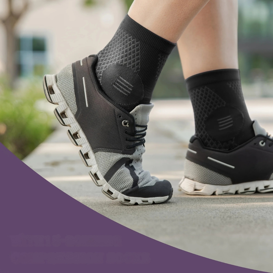 Nordspur | Anklexa Open Toe Ankle Compression Sleeve