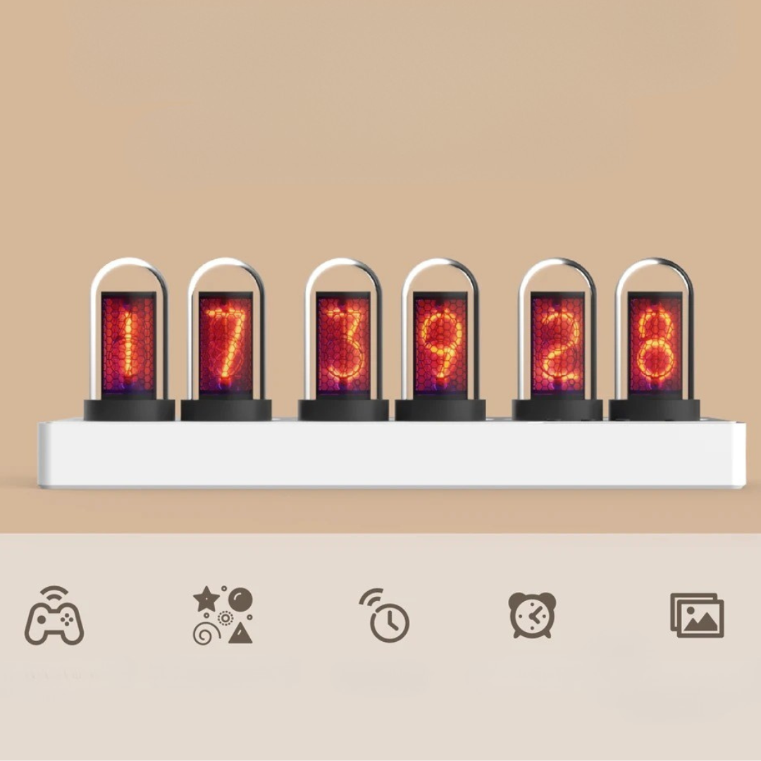 Nordspur | Luminixel Digital Nixie Style Clock