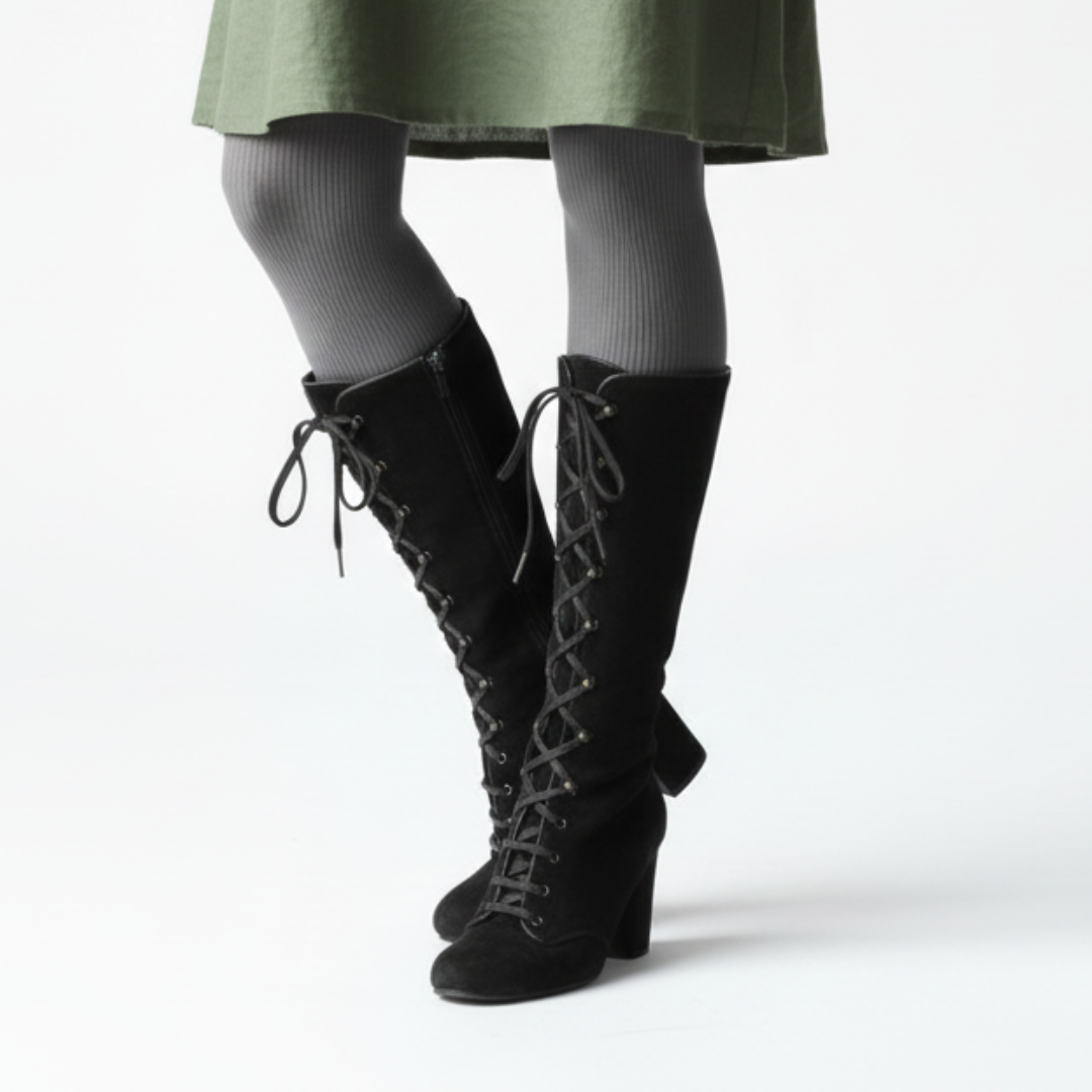 Nordspur | Mid Calf Lace Up Boots