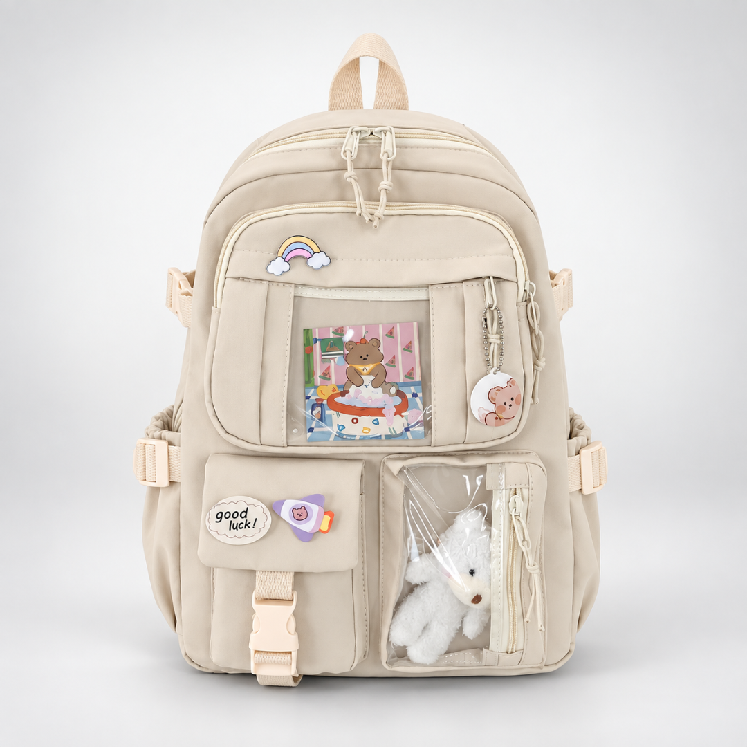 Nordspur | Lunaria Cute Nylon School Backpack
