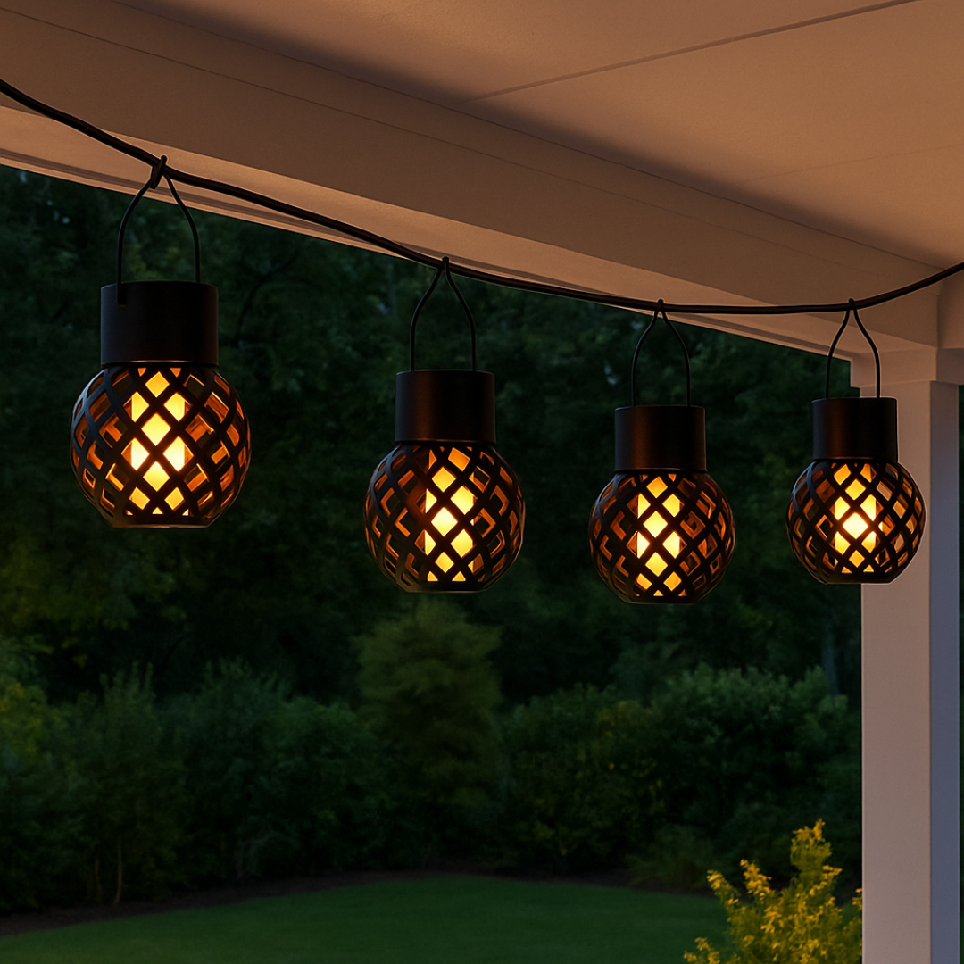Nordspur | SolaraGlow Hanging Lanterns