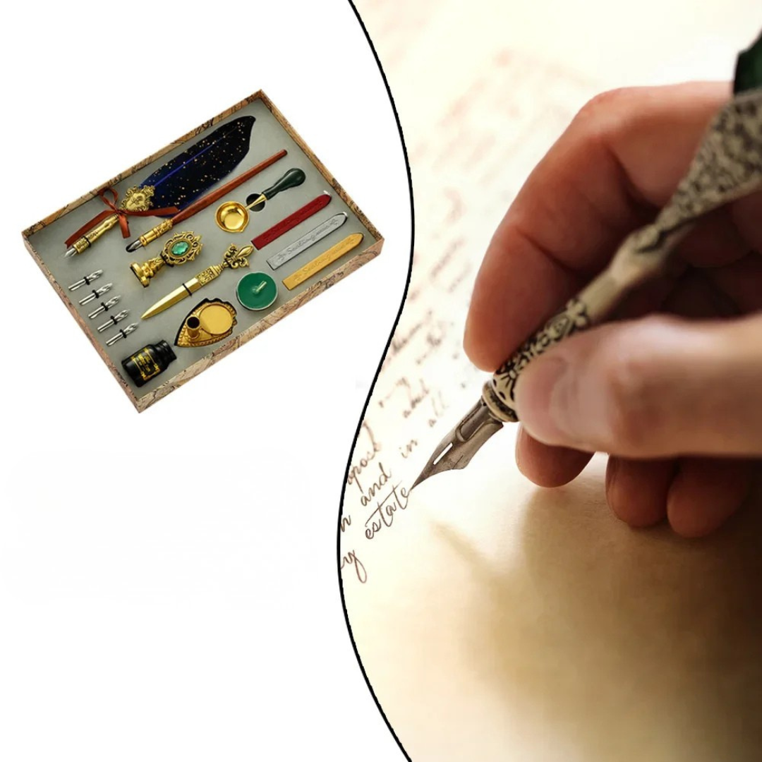 Nordspur | Inkspirex Retro Feather Writing Set 5 Pieces