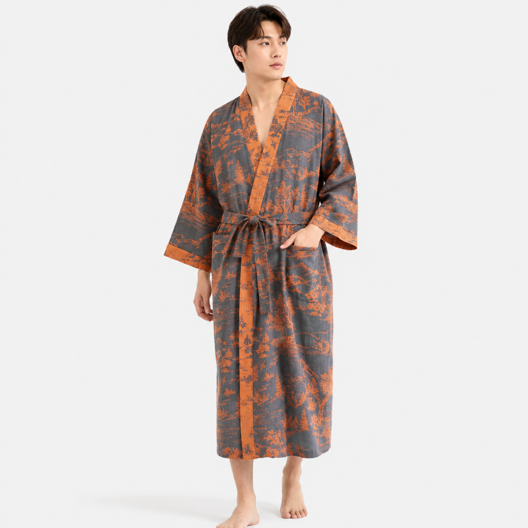 Nordspur | Velvoro Long Kimono Style Robe Set