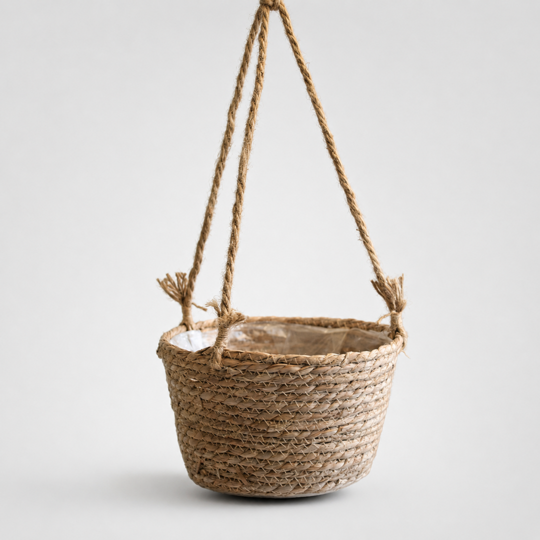 Nordspur | Weavenly Woven Rope Hanging Plant Basket