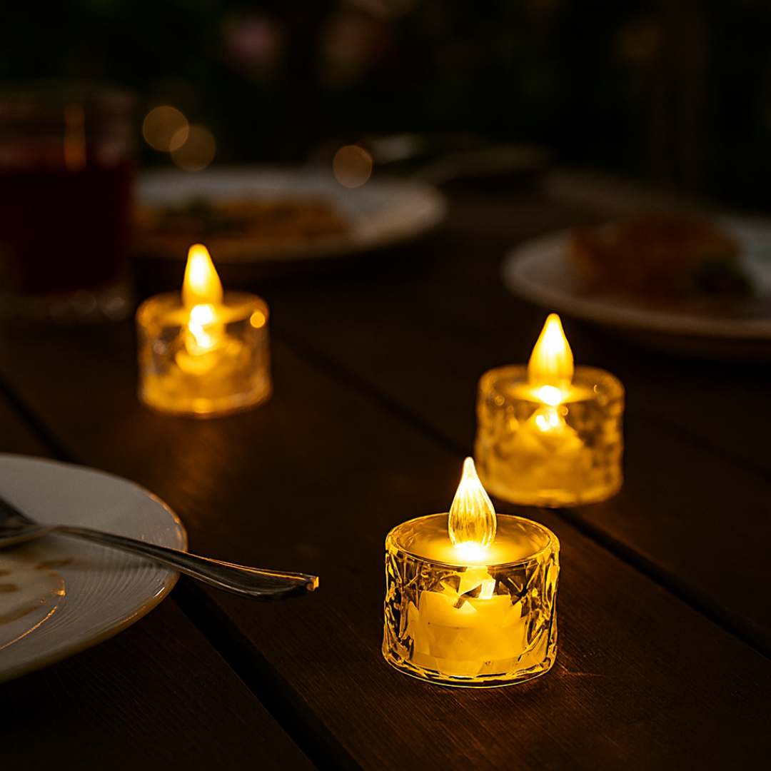 Nordspur | CrystalGlow Tea Candle