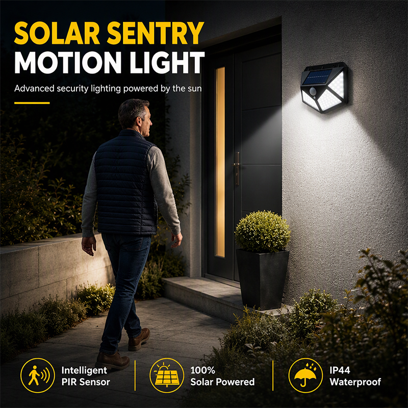 Motion Sensor Solar Lights β Bright Outdoor Lighting, Light Up Paths, Gardens & Driveways Automatically