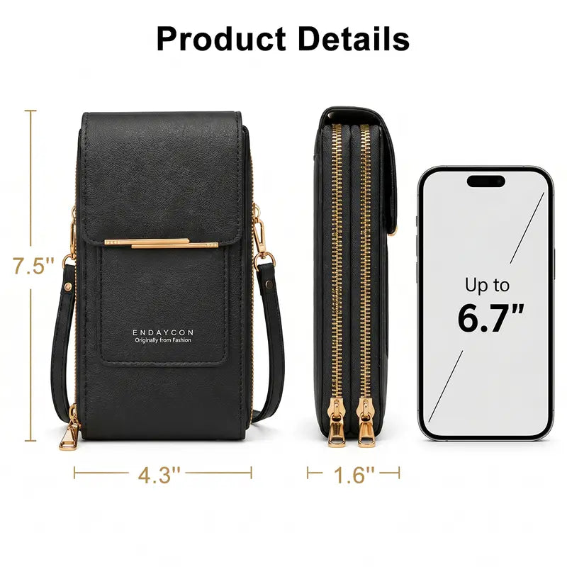 Touchscreen Sensitive Phone Bag with Multiple Colors