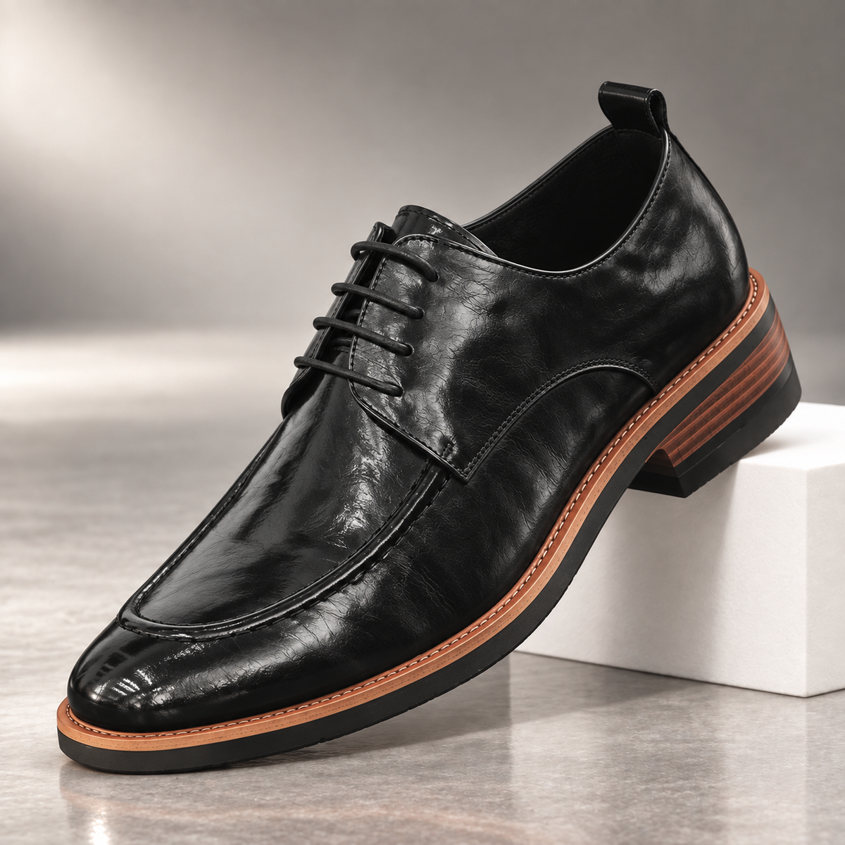 Dante Genuine Leather Derby Shoes
