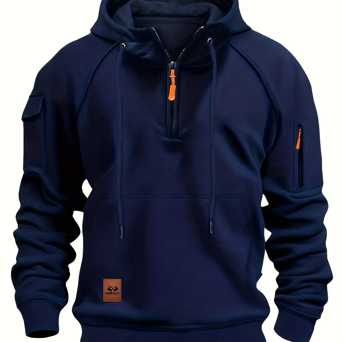 Rugged Quarter-Zip Hoodie