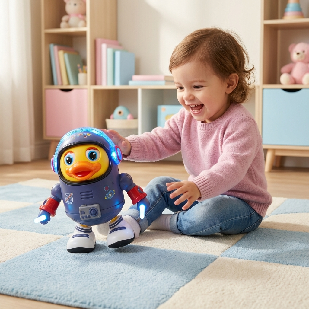 Dancing Astronaut Duck