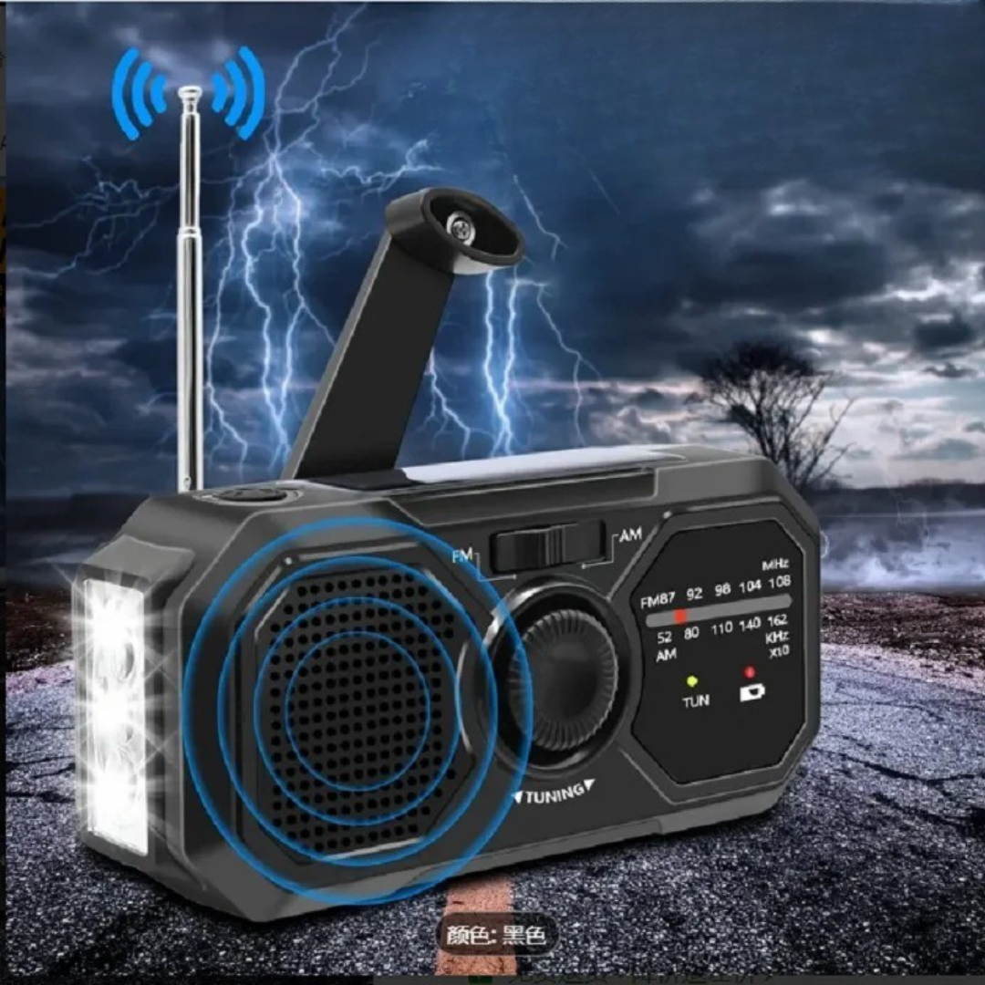 Nordspur | Auralight Portable Solar Crank Radio
