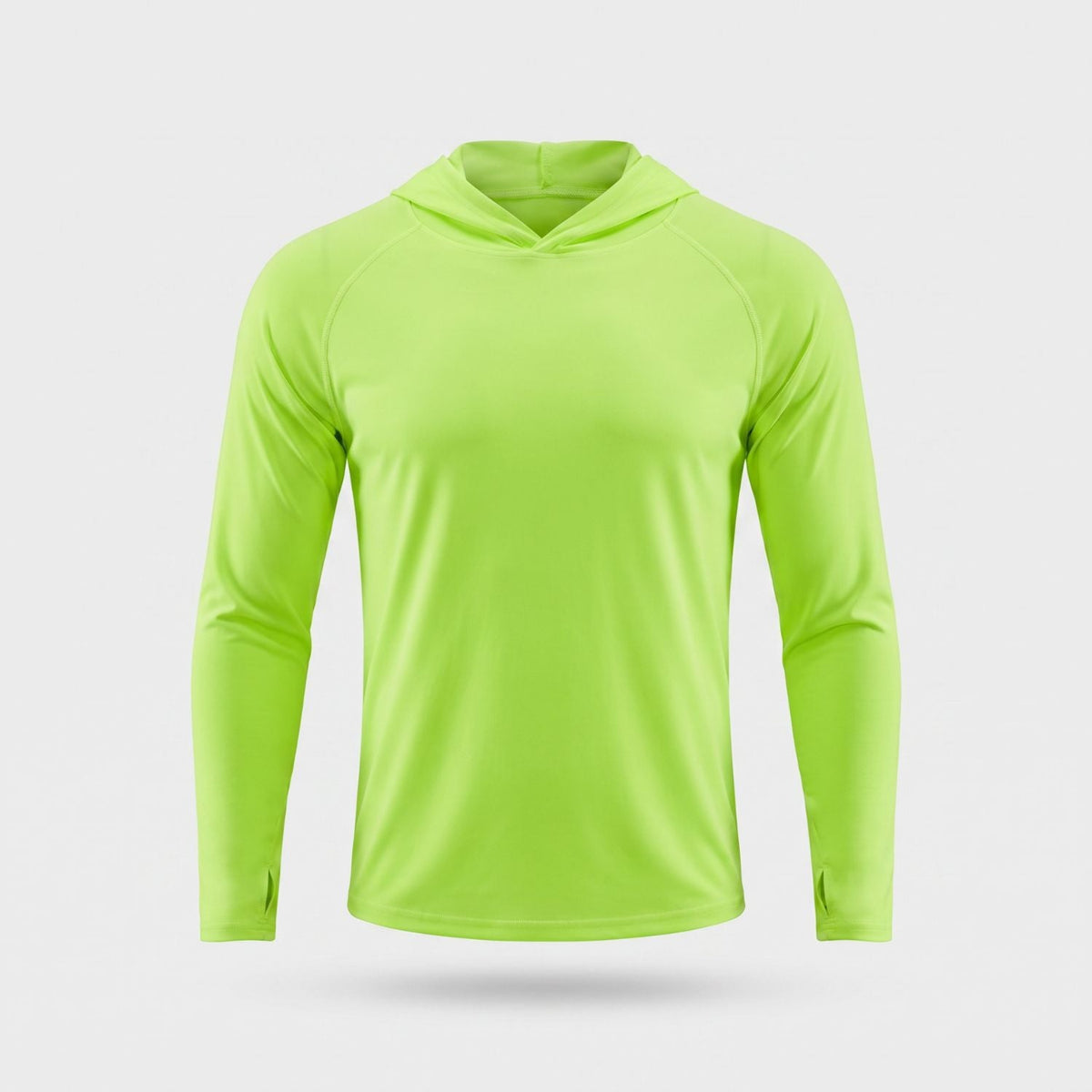 Men's UPF 50+ Sun Hoodie – Lightweight Quick-Dry Hiking & Fishing UV Top with Thumb Loops