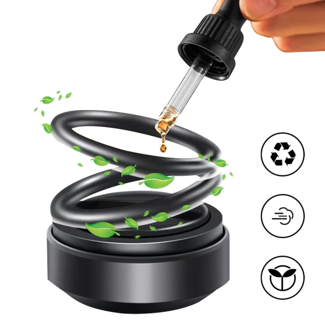 Nordspur | Solar-Powered Rotating Car Air Freshener