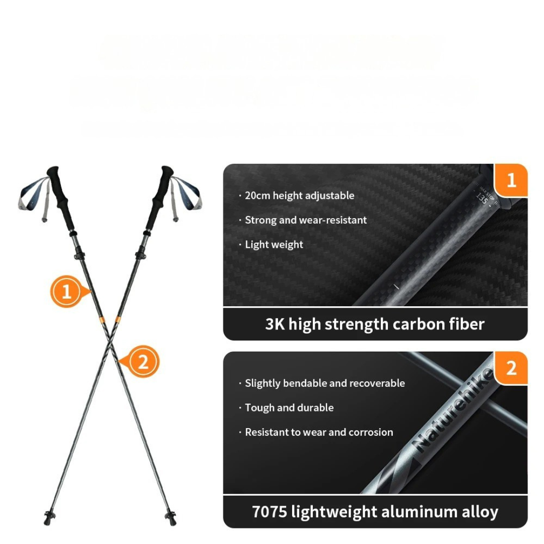 Nordspur | TrailNova Ultralight Collapsible Trekking Poles