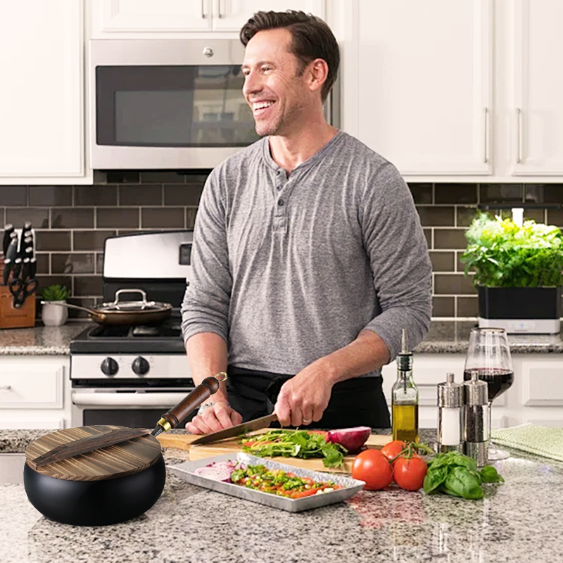 Thick Cast Iron Pot – Durable and Evenly Heating