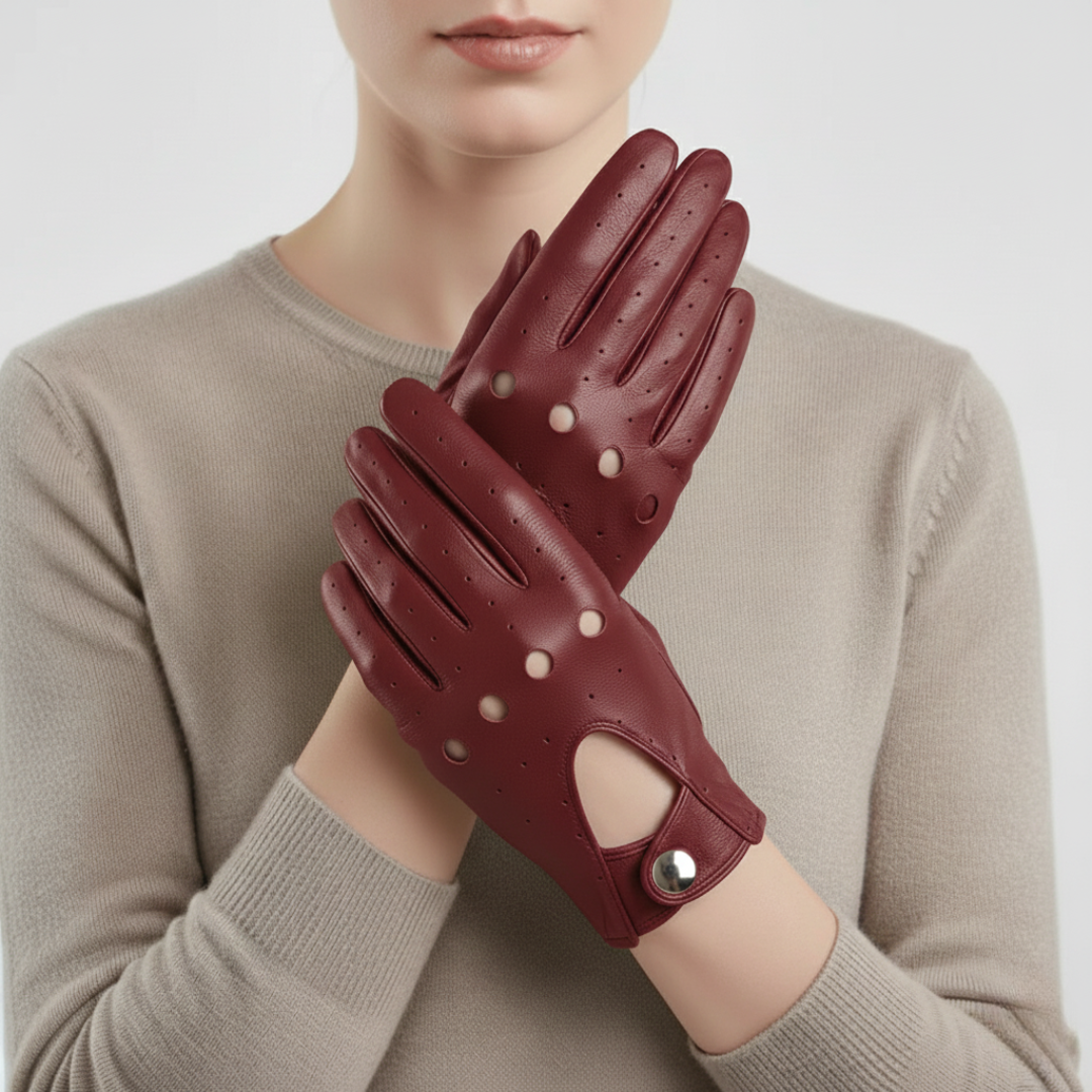 Nordspur | Thin Vegan-Leather Driver Gloves