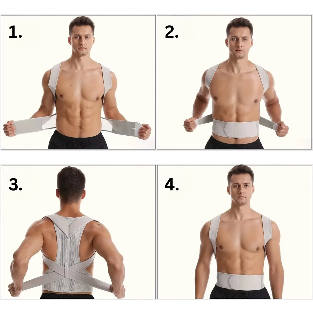 Nordspur | PostuRise Adjustable Unisex Posture Brace