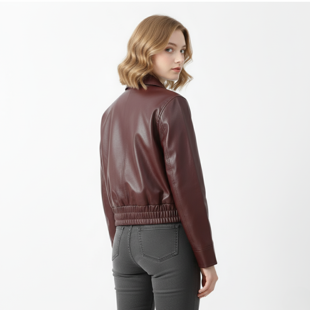 Nordspur | BordeauxEdge Cropped Jacket