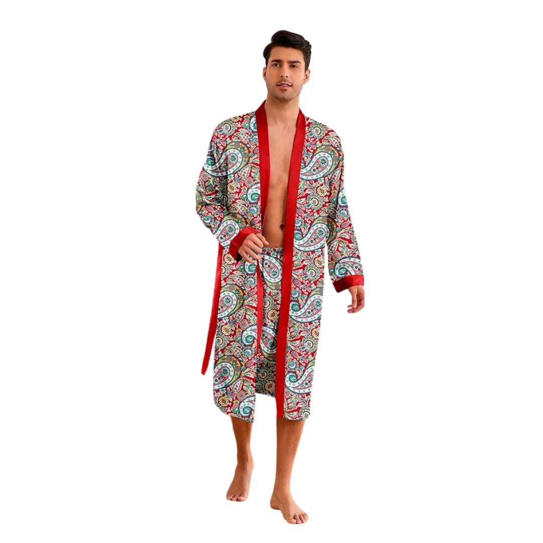 Nordspur | Velvoro Long Kimono Style Robe Set