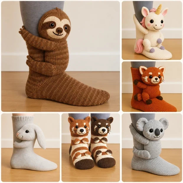 3D Animal Socks