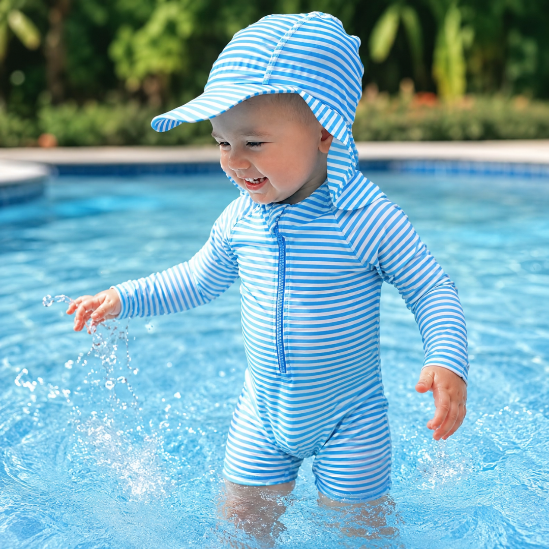 Nordspur | Seabuddo Long Sleeve Zip Swim Romper