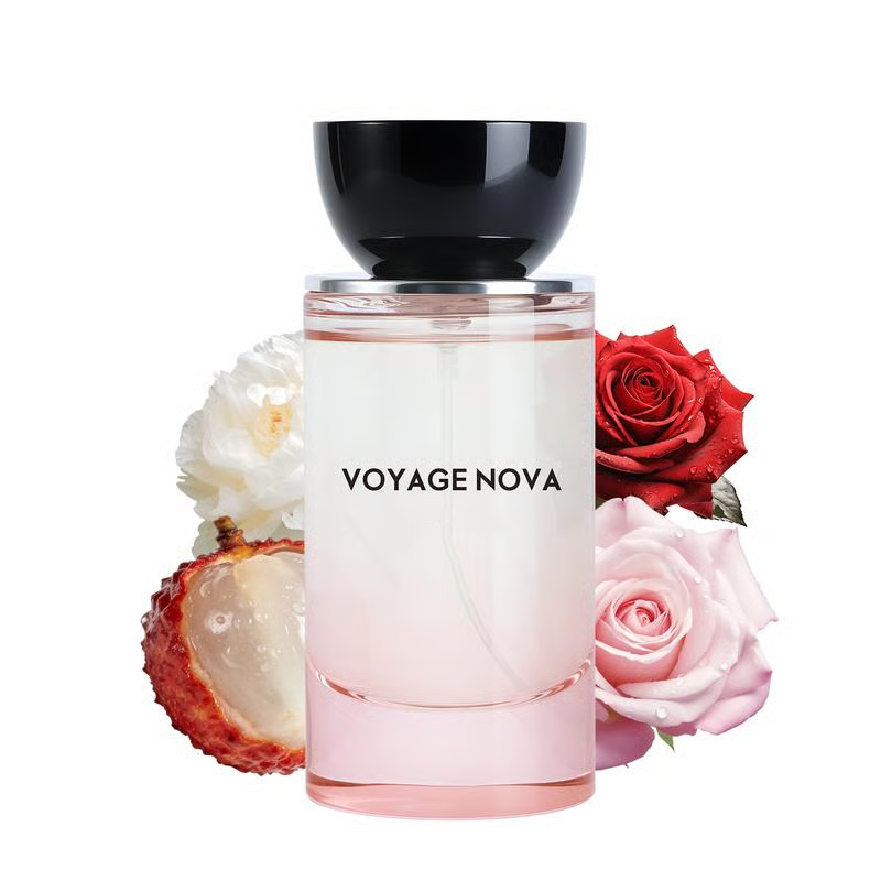 Voyage Nova Rosey Fruity Floral Extrait De Parfum Long Lasting Luxury Fragrance
