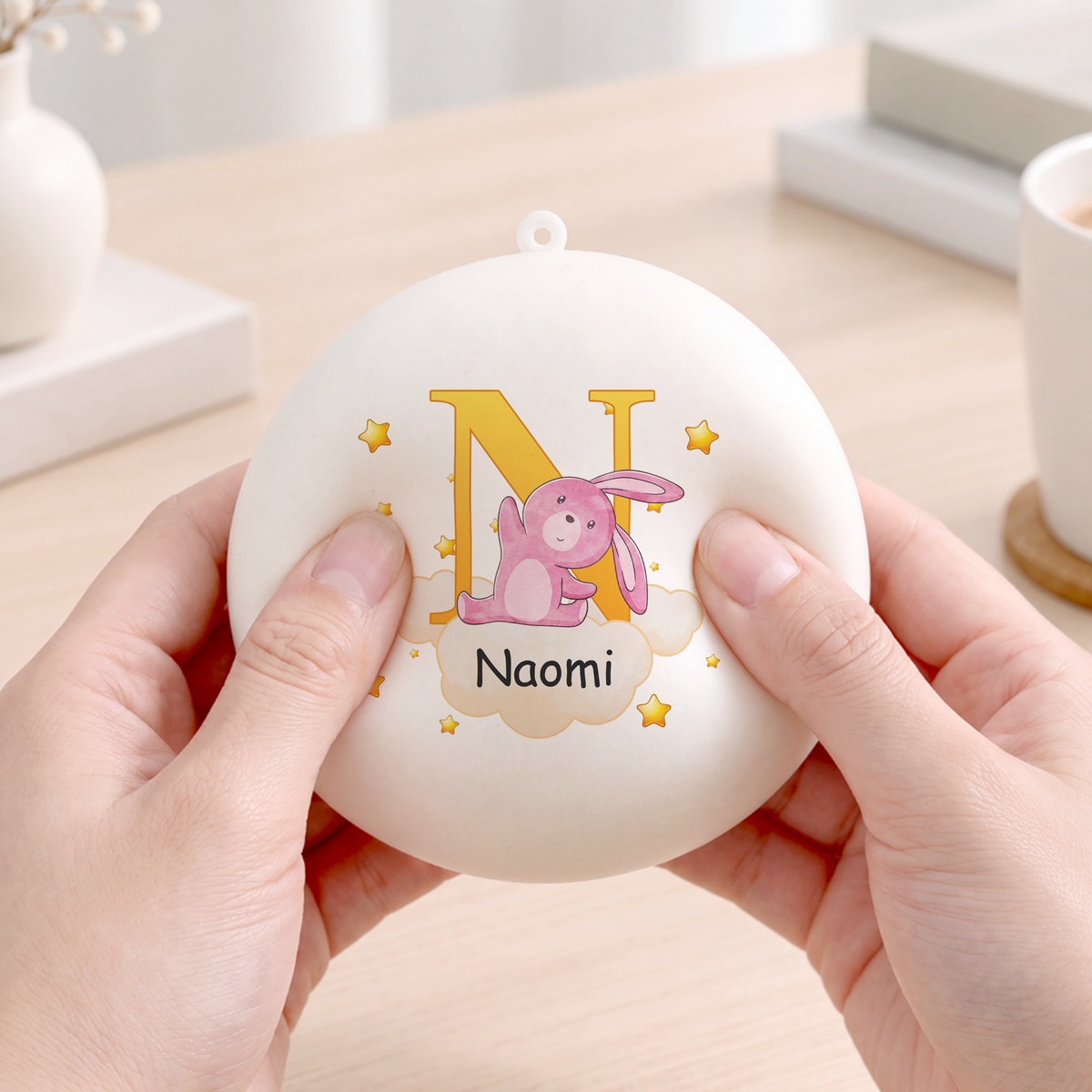 Kid's Name Steamed Bun Squishy - Custom Christmas Gifts