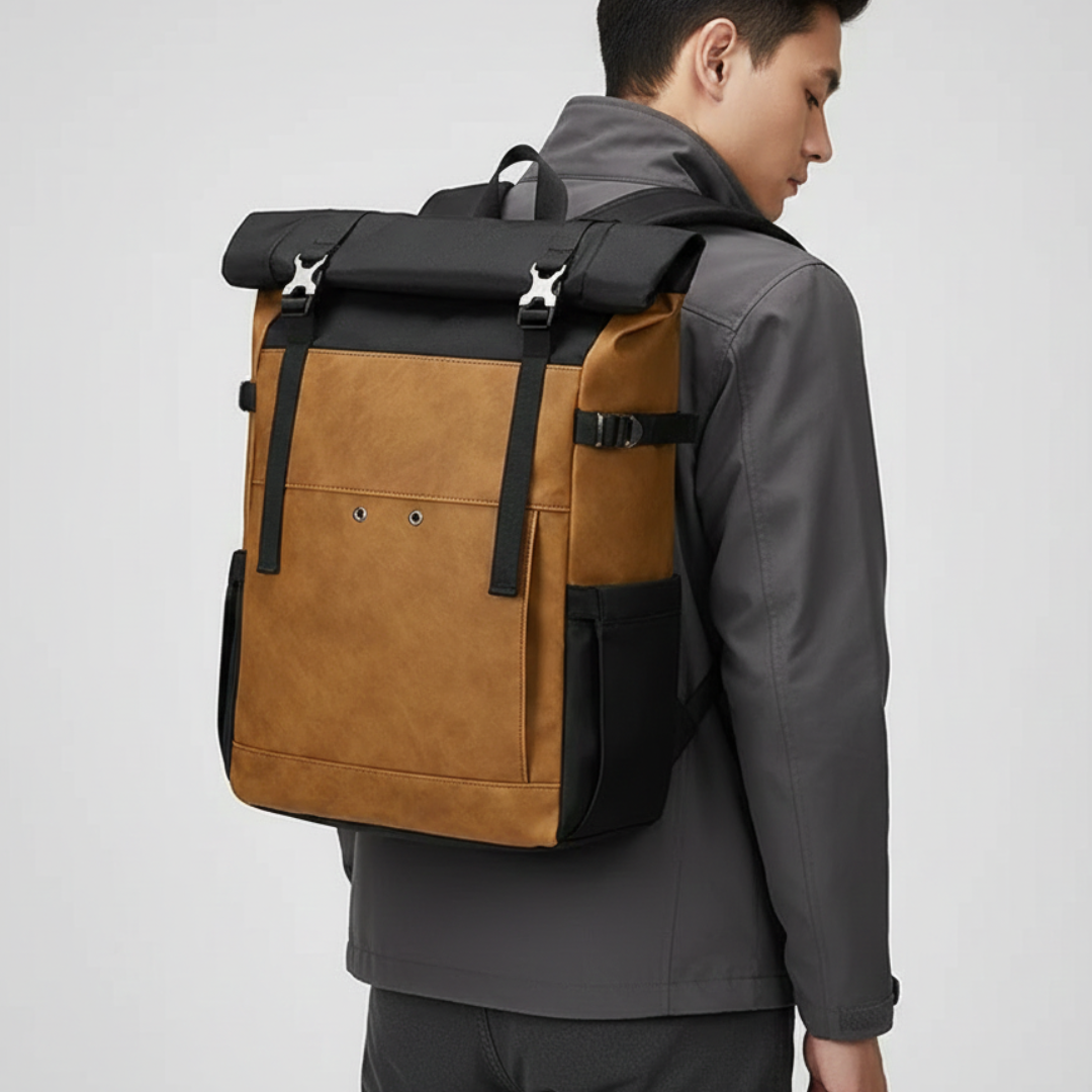 Nordspur | Large Capacity Roll Top Backpack