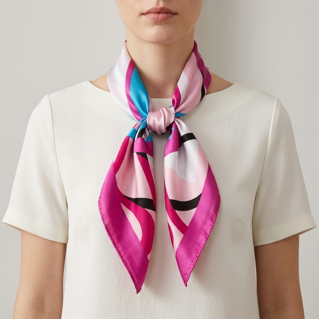 Nordspur | Square Simulated Silk Scarf