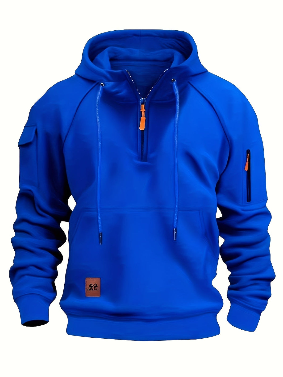 Rugged Quarter-Zip Hoodie