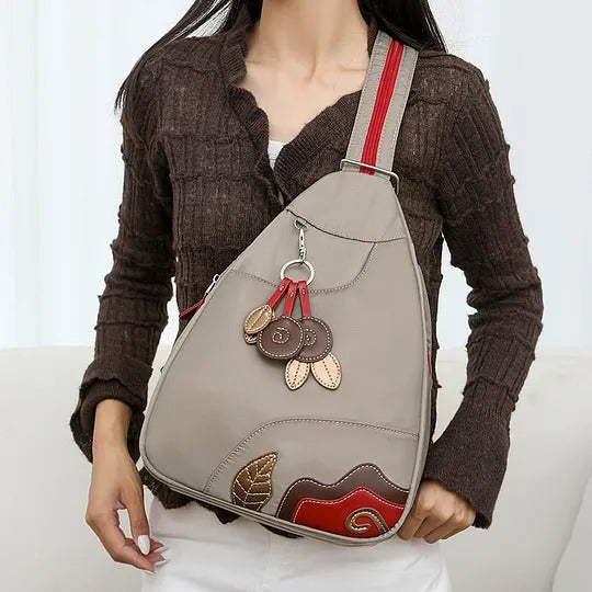 Women's Decorative Shoulder Backpack
